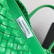 Bottega Veneta Cabat Tote Green Lambskin Bag - 3