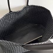 Bottega Veneta Cabat Tote Black Lambskin Bag - 6