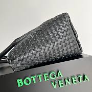 Bottega Veneta Cabat Tote Black Lambskin Bag - 4