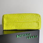 Bottega Veneta Cabat Tote Neon Lambskin Bag - 5