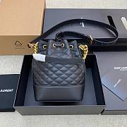 YSL Emmanuelle quilted bucket bag - 4