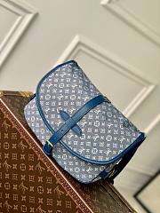 Louis Vuitton Saumur PM Blue Shoulder Bag - 4