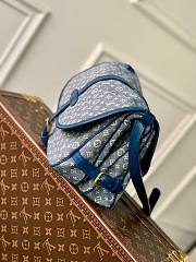 Louis Vuitton Saumur PM Blue Shoulder Bag - 6