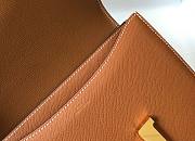 Hermes Constance 24 Brown Epsom Gold Bag - 6