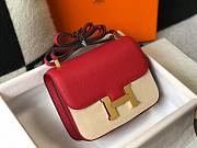 Hermes Constance 24 Red Epsom Gold Bag - 6