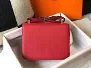 Hermes Constance 24 Red Epsom Gold Bag - 2