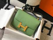 Hermes Constance 24 Green Epsom Gold Bag - 1