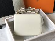 Hermes Constance 24 White Epsom Gold Bag - 6