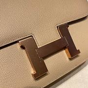 Hermes Constance 24 Nude Epsom Gold Bag - 3