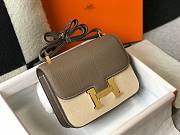 Hermes Constance 24 Grey Epsom Gold Bag - 2