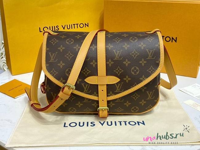 Louis Vuitton Saumur PM Monogram Shoulder Bag - 1