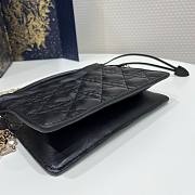 Dior Lady Top Handle Srawstring Black Mini bag  - 3