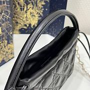 Dior Lady Top Handle Srawstring Black Mini bag  - 5