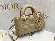 Dior D-Joy Beige Leather Mini Bag - 4