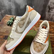 Nike Sb Dunk Low Gucci X Cuctus Jack orange shoes  - 3