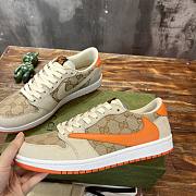 Nike Sb Dunk Low Gucci X Cuctus Jack orange shoes  - 4