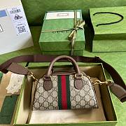 Gucci Ophidia GG mini top handle duffle bag - 5