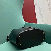 Gucci GG Diana Small Bucket Black Leather Bag - 5