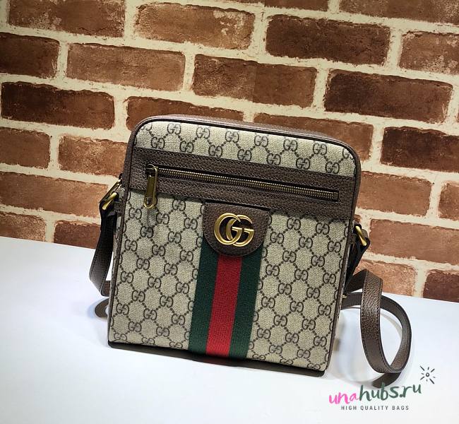 Gucci Men's Ophidia Gg Small Messenger Bag 02 - 1