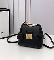 Gucci Padlock Leather Backpack - 1