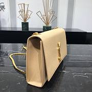 YSL Monogram Kate Beige Gold 24cm Bag - 4