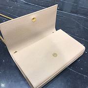 YSL Monogram Kate Beige Gold 24cm Bag - 2