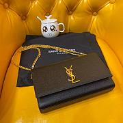 YSL Monogram Kate Black Gold 24cm Bag - 3