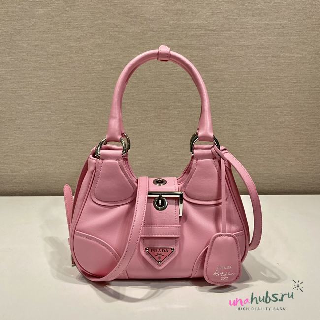 Prada Moon padded pink nappa leather bag - 1