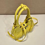 Prada Moon padded yellow nappa leather bag - 5