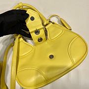 Prada Moon padded yellow nappa leather bag - 3