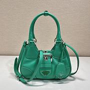 Prada Moon padded green nappa leather bag  - 1