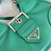 Prada Moon padded green nappa leather bag  - 4