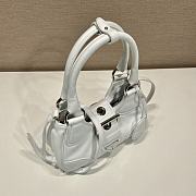 Prada Moon padded white nappa leather bag - 6