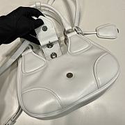 Prada Moon padded white nappa leather bag - 4