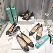 Manolo Blahnik Grey Heels (2cm/6.5cm/8.5cm/10cm) - 1