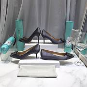 Manolo Blahnik Grey Heels (2cm/6.5cm/8.5cm/10cm) - 6