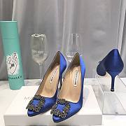 Manolo Blahnik Blue Heels (2cm/6.5cm/8.5cm/10cm) - 3