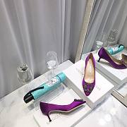 Manolo Blahnik Purple Heels (2cm/6.5cm/8.5cm/10cm) - 6