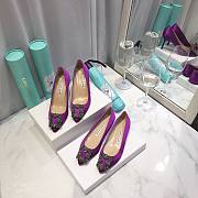 Manolo Blahnik Purple Heels (2cm/6.5cm/8.5cm/10cm) - 2