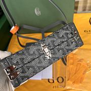 Goyard Minaudiere Coated Gray Canvas Bag - 5