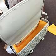 Goyard Belvedere PM White Leather Bag - 5