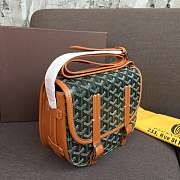 Goyard Belvedere PM Brown Leather Bag - 3