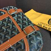 Goyard Belvedere PM Brown Leather Bag - 2