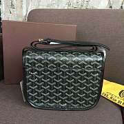 Goyard Belvedere PM Black Leather Bag - 5