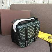 Goyard Belvedere PM Black Leather Bag - 3