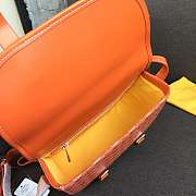 Goyard Belvedere PM Orange Leather Bag - 4