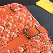 Goyard Belvedere PM Orange Leather Bag - 2