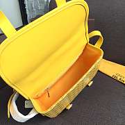 Goyard Belvedere PM Yellow Leather Bag - 3