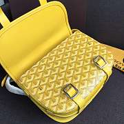 Goyard Belvedere PM Yellow Leather Bag - 2