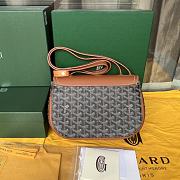 Goyard 233 Brown Shoulder HandBag - 4